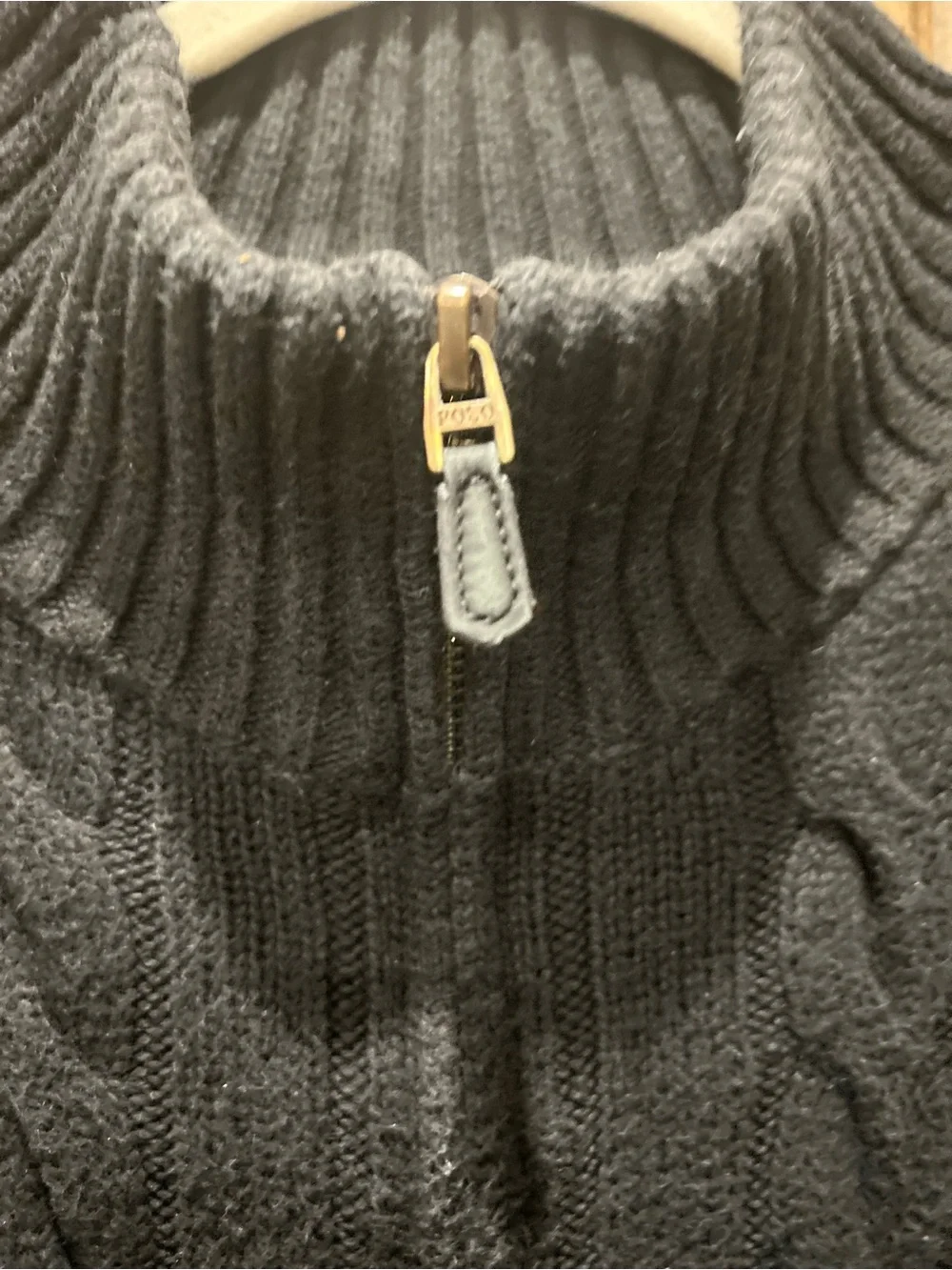Polo Ralph Lauren black cable